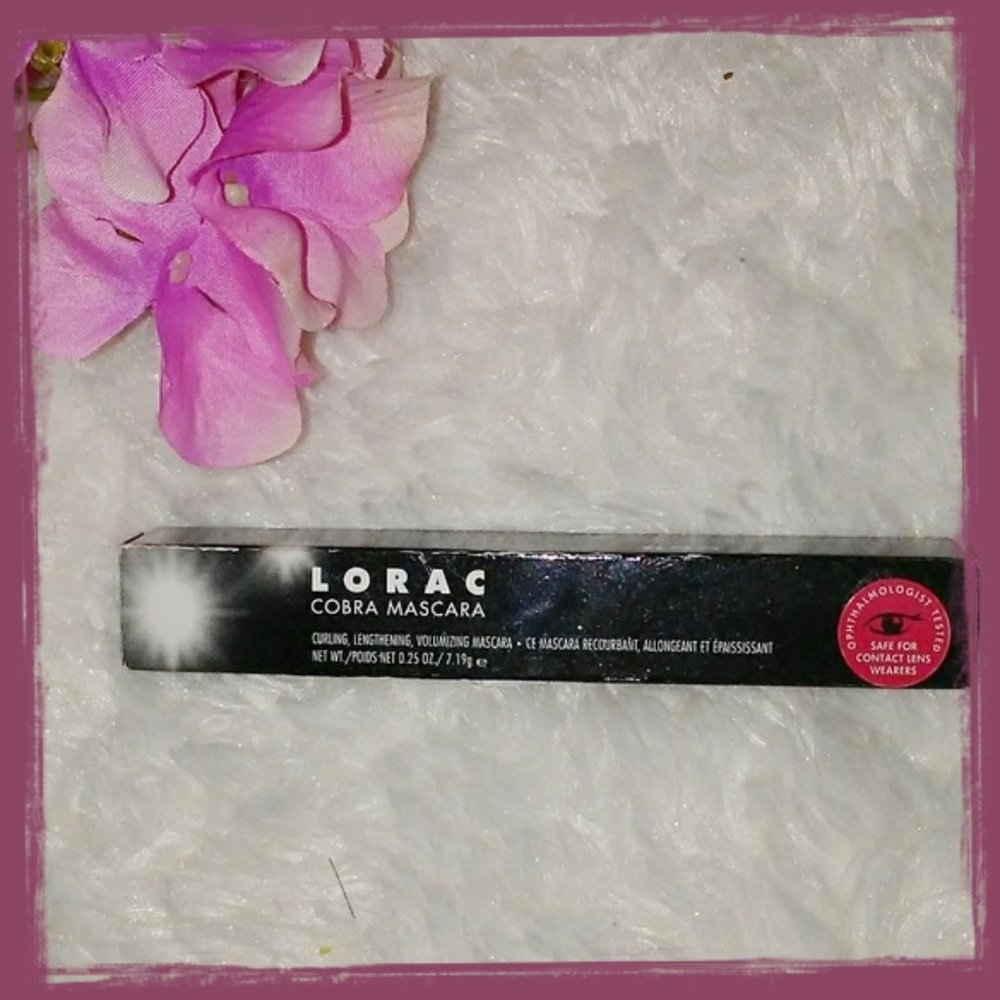NIB Lorac Cobra Curling Lengthening & Volumizing Mascara (HTF Discontinued)